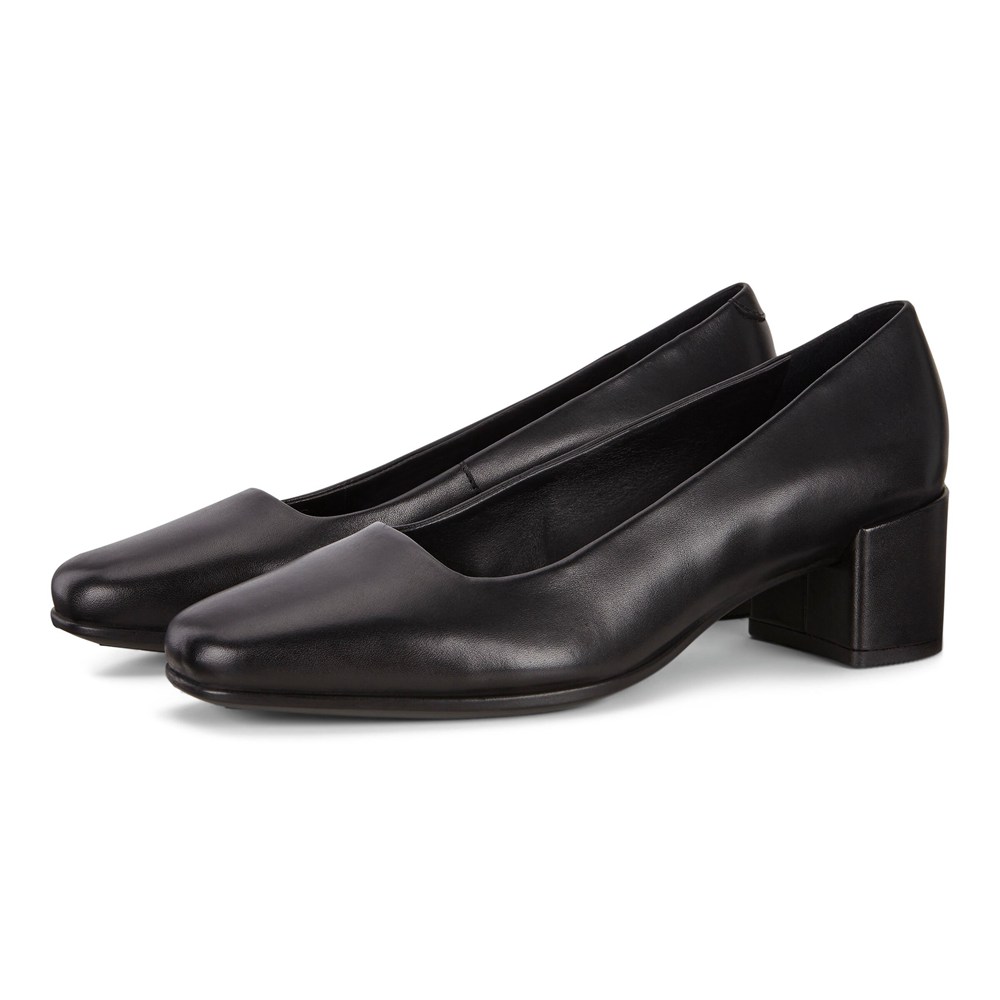 Pumps Mujer - ECCO Shape 35 Squareds - Negros - YVJ046297